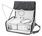 RUCK® system mobilny - frezarka PODOLOG ECO, plecak, lampa z lupą
